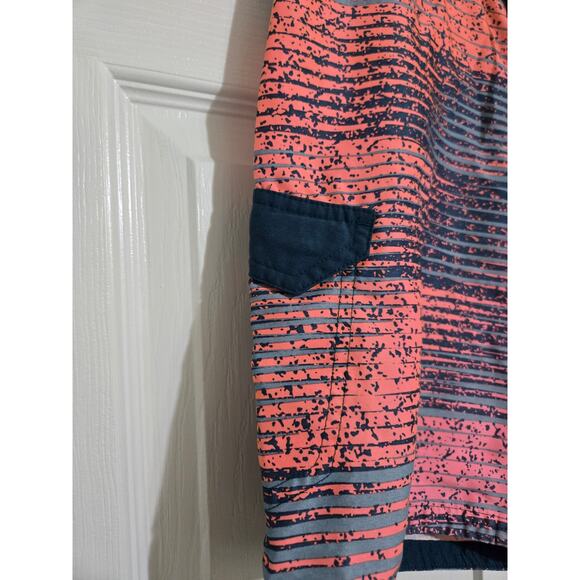 Nike large boys blue and pink striped swimming trunks - Picture 3 of 7